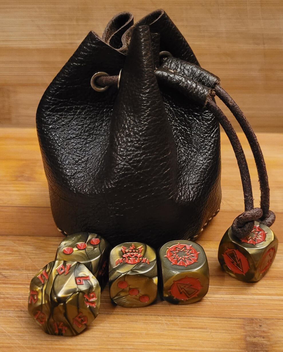 Made to order dice bag